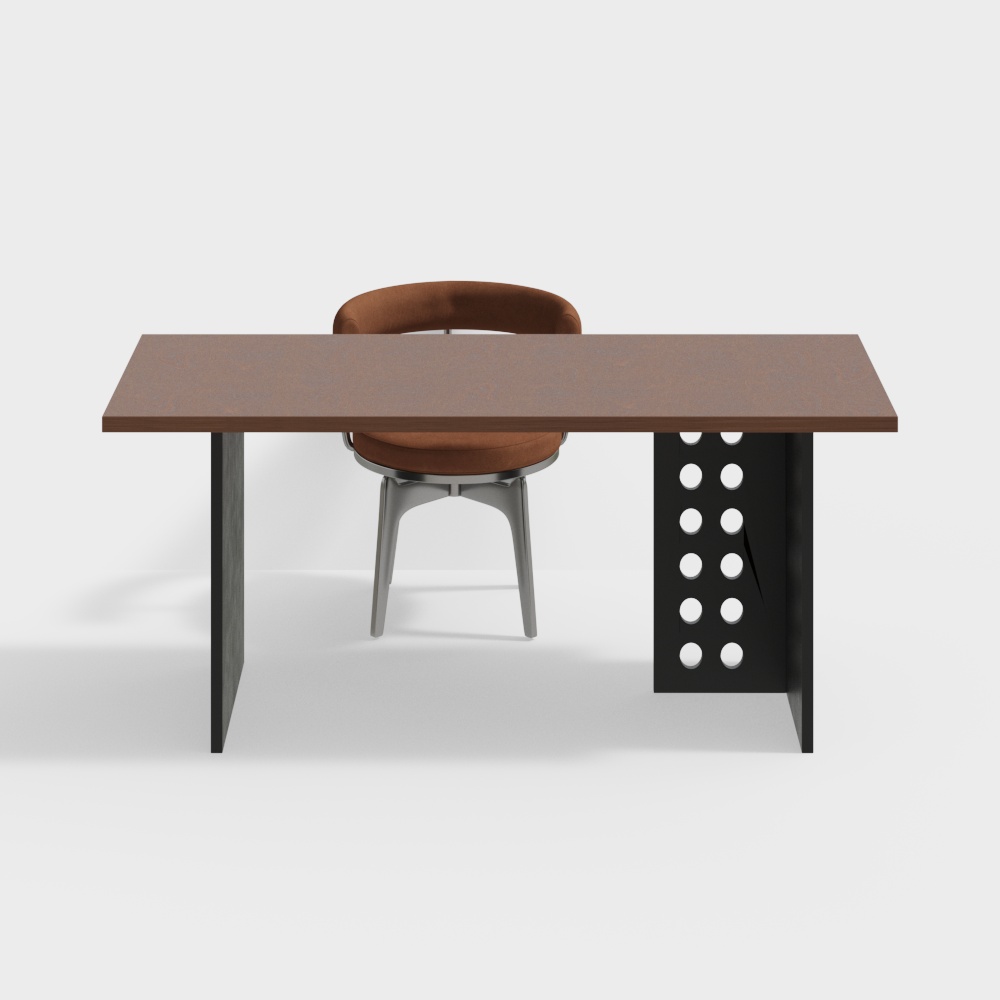 Набор стола и стульев в стиле середины века