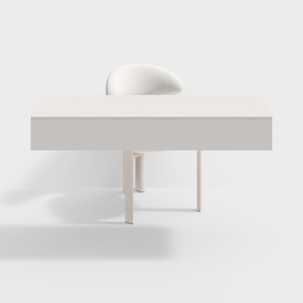 Juego de Estantes de Estilo Crema