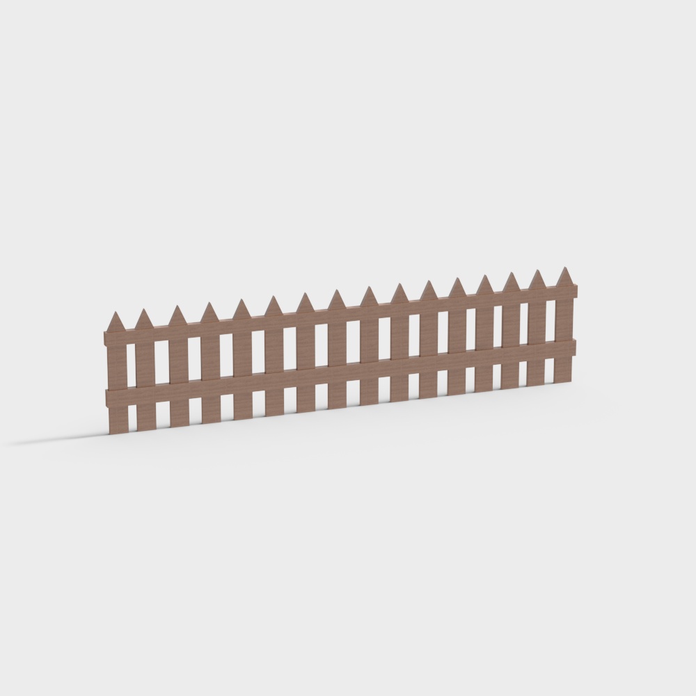Solid Wood Boundary Fence