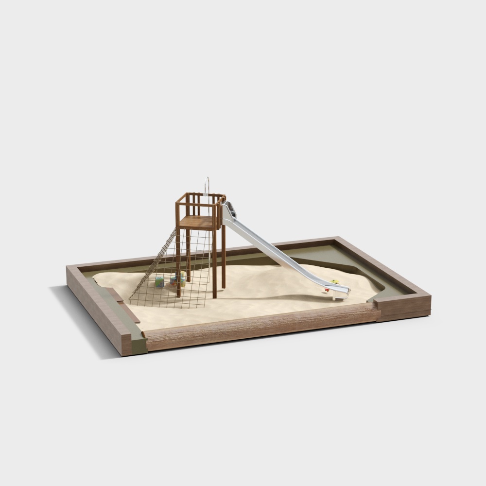 ชุดสไลเดอร์ทรายกลางแจ้งสำหรับเด็กก่อนวัยเรียน