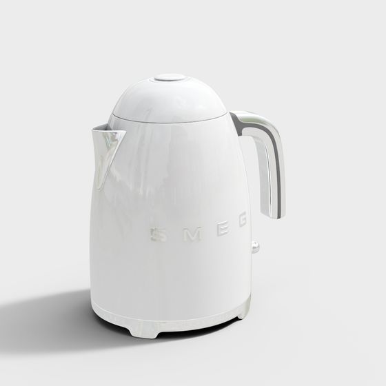 SMEG Retro Electric Kettle 3D Model