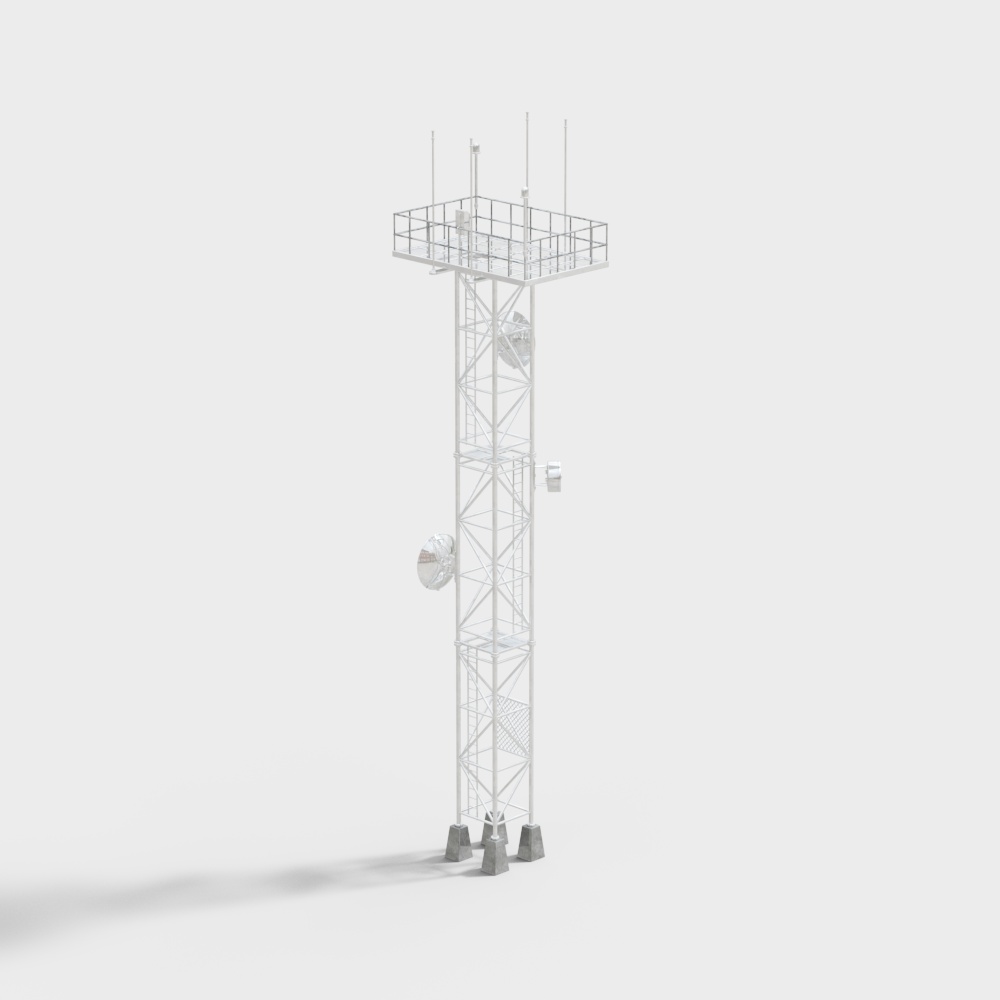 Communication Tower 3D model