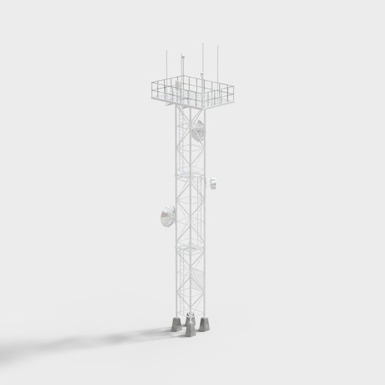 Communication Tower 3D model
