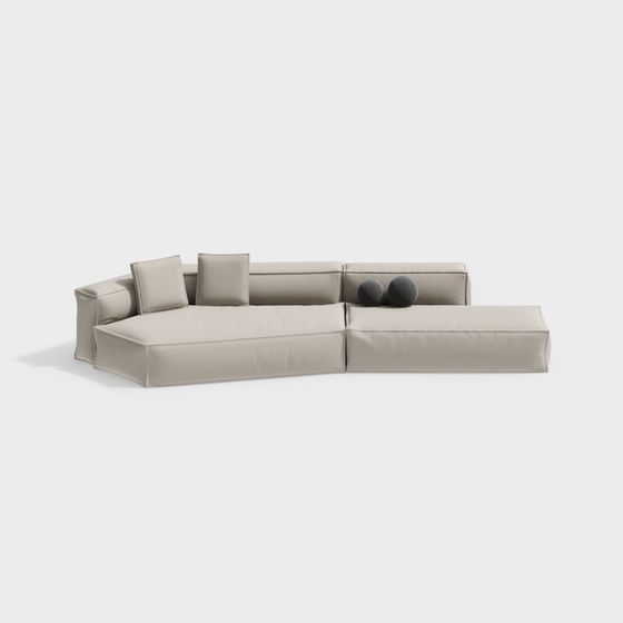Urban Comfort 3D model Sofa for Stylish Homes