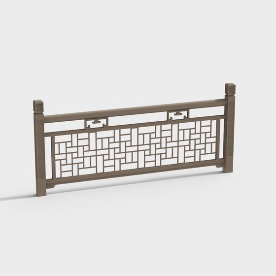 Recinzione a Grata Intagliata Cinese