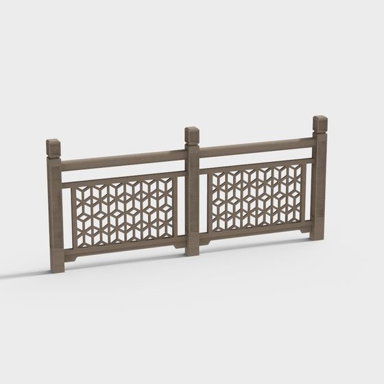 Lattice Fence 3D model