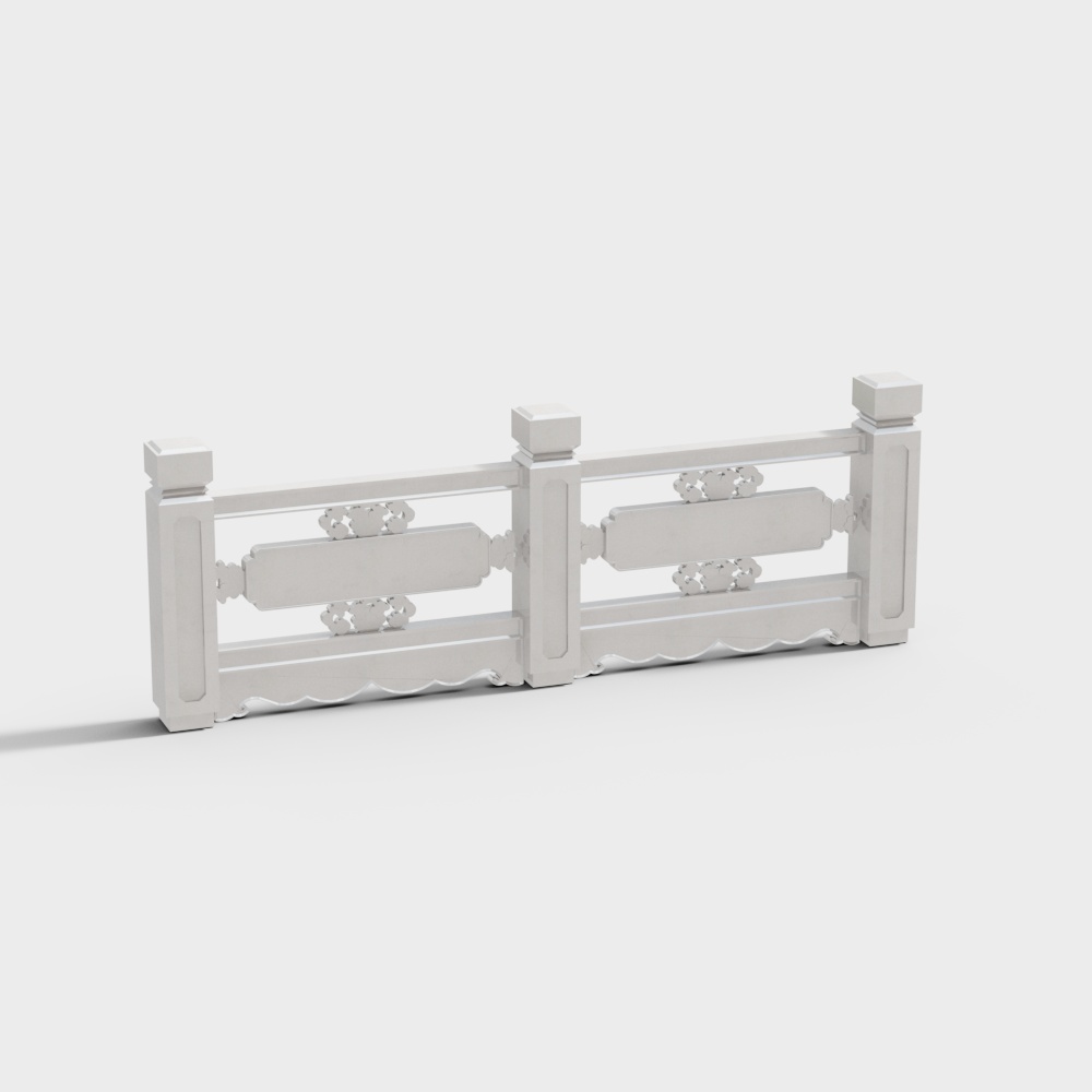 Traditional Chinese Stone Railing
