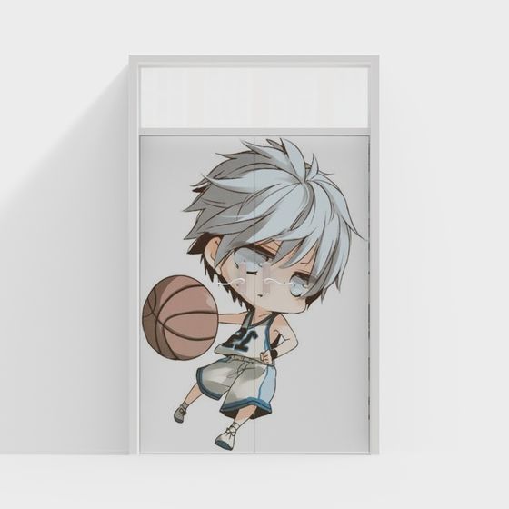 Hip Basketball Kid 3D model