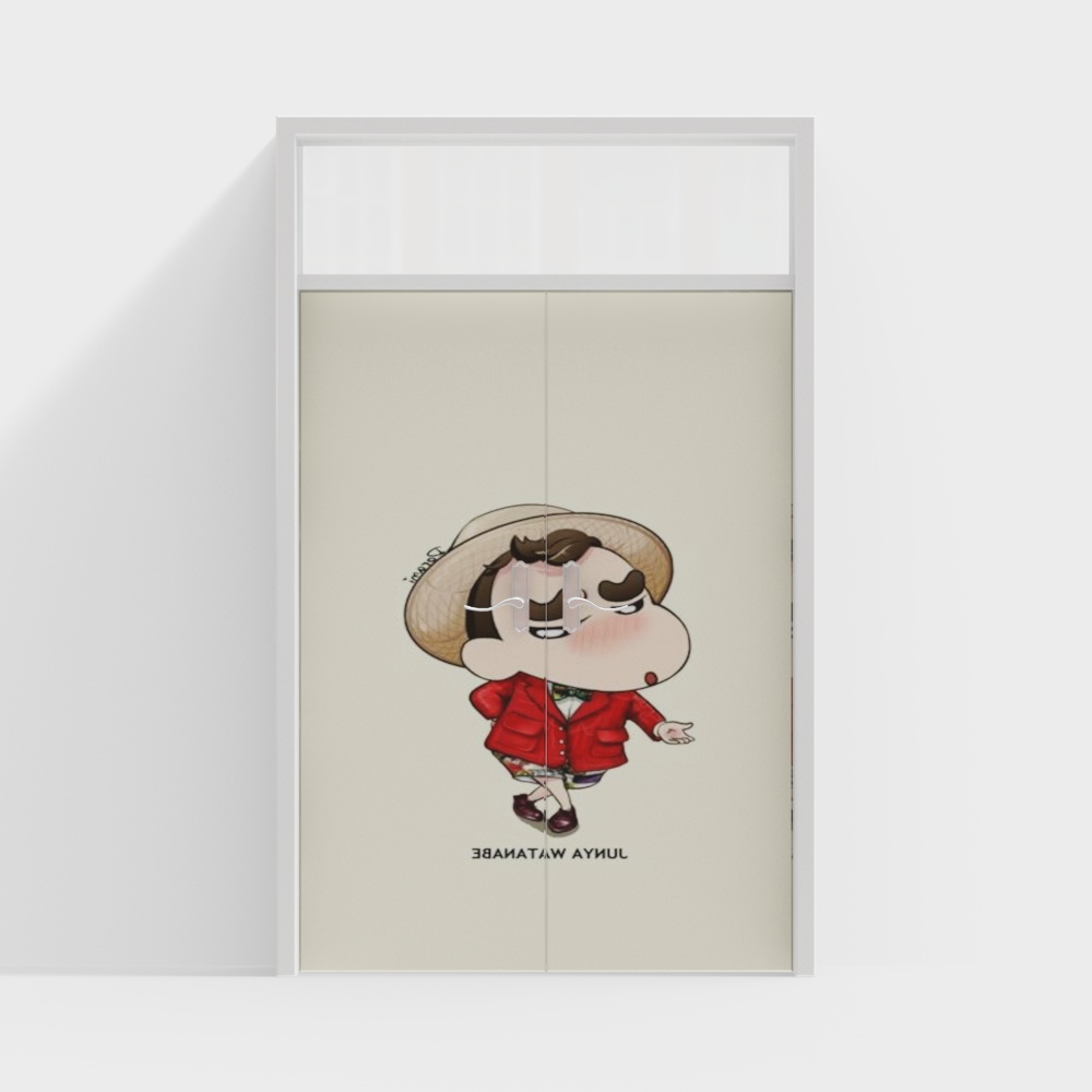Chibi Door 3D model