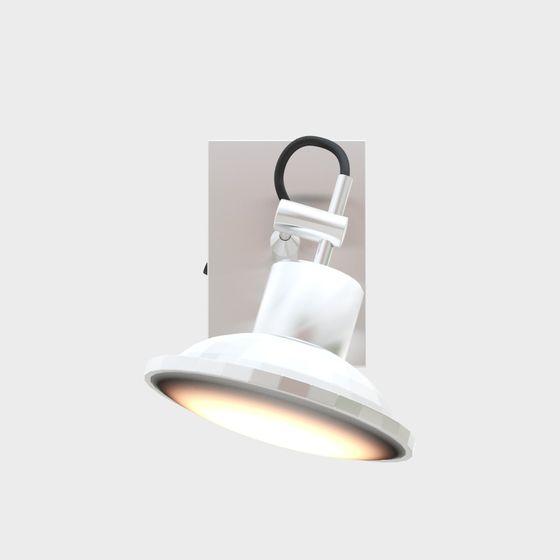 Elegant Geometric Pendant Light 3D model for Modern Interiors