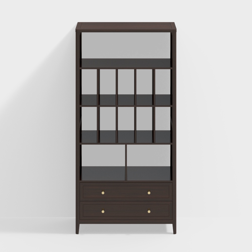 He Yun - 183 Tea Cabinet Middle Cabinet