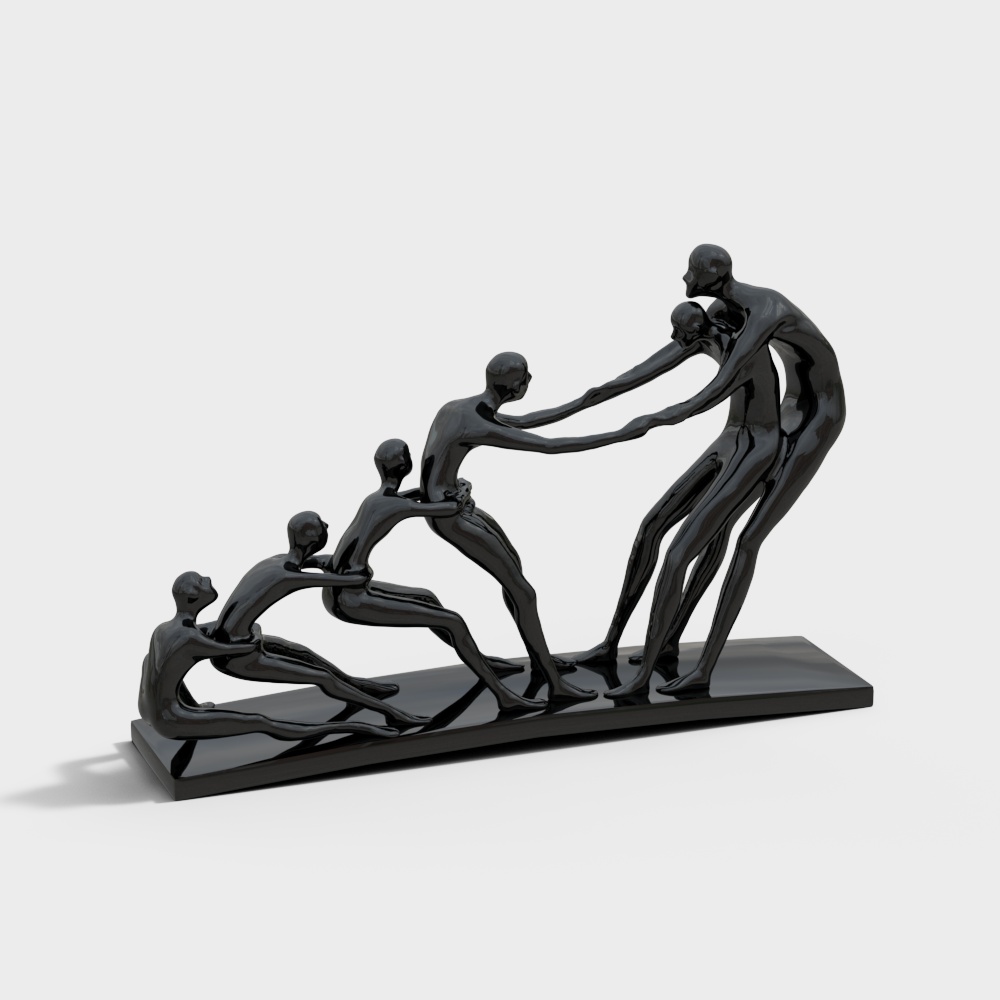 Team Collaboration 3D model