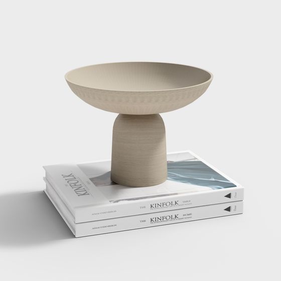 Desert Dune Bowl Stand 3D model for Unique Designs