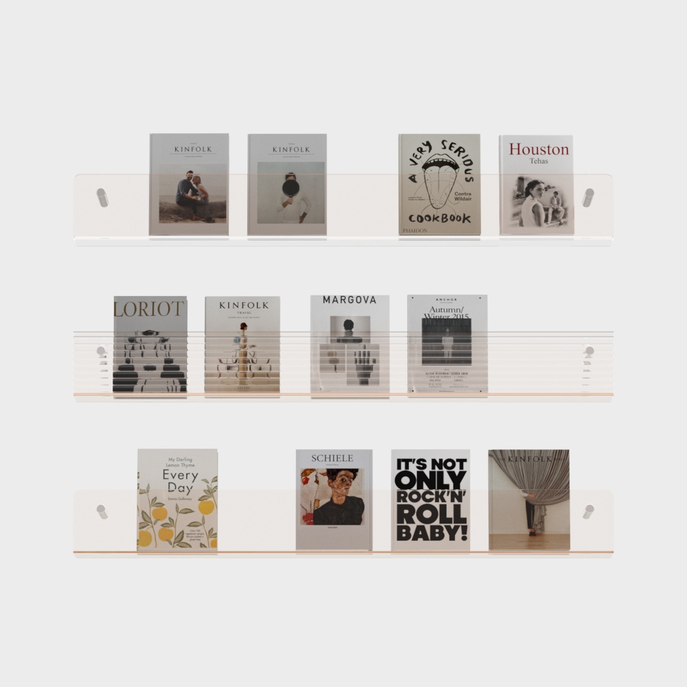 Wall-Mounted Book Holder