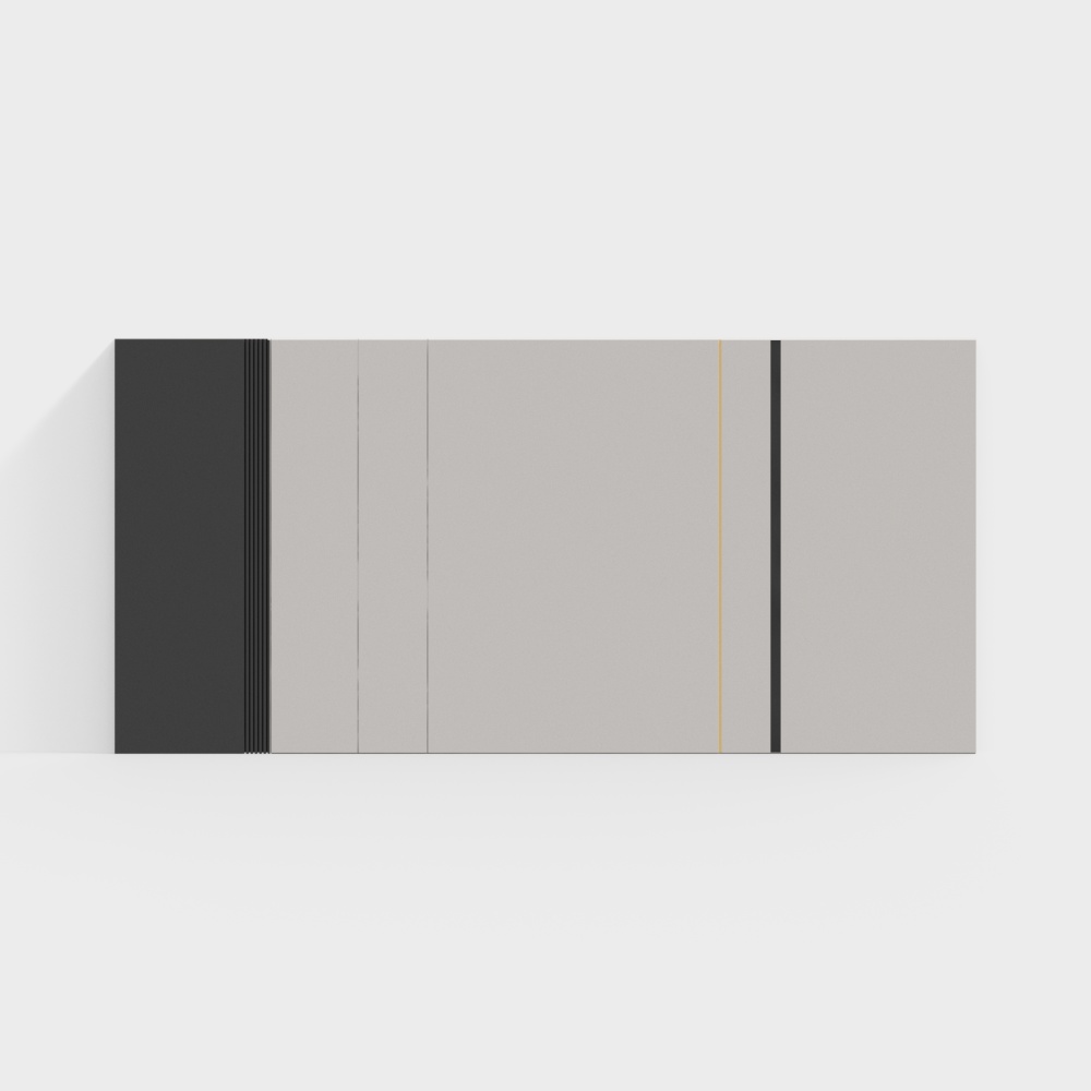 現代の白黒背景壁