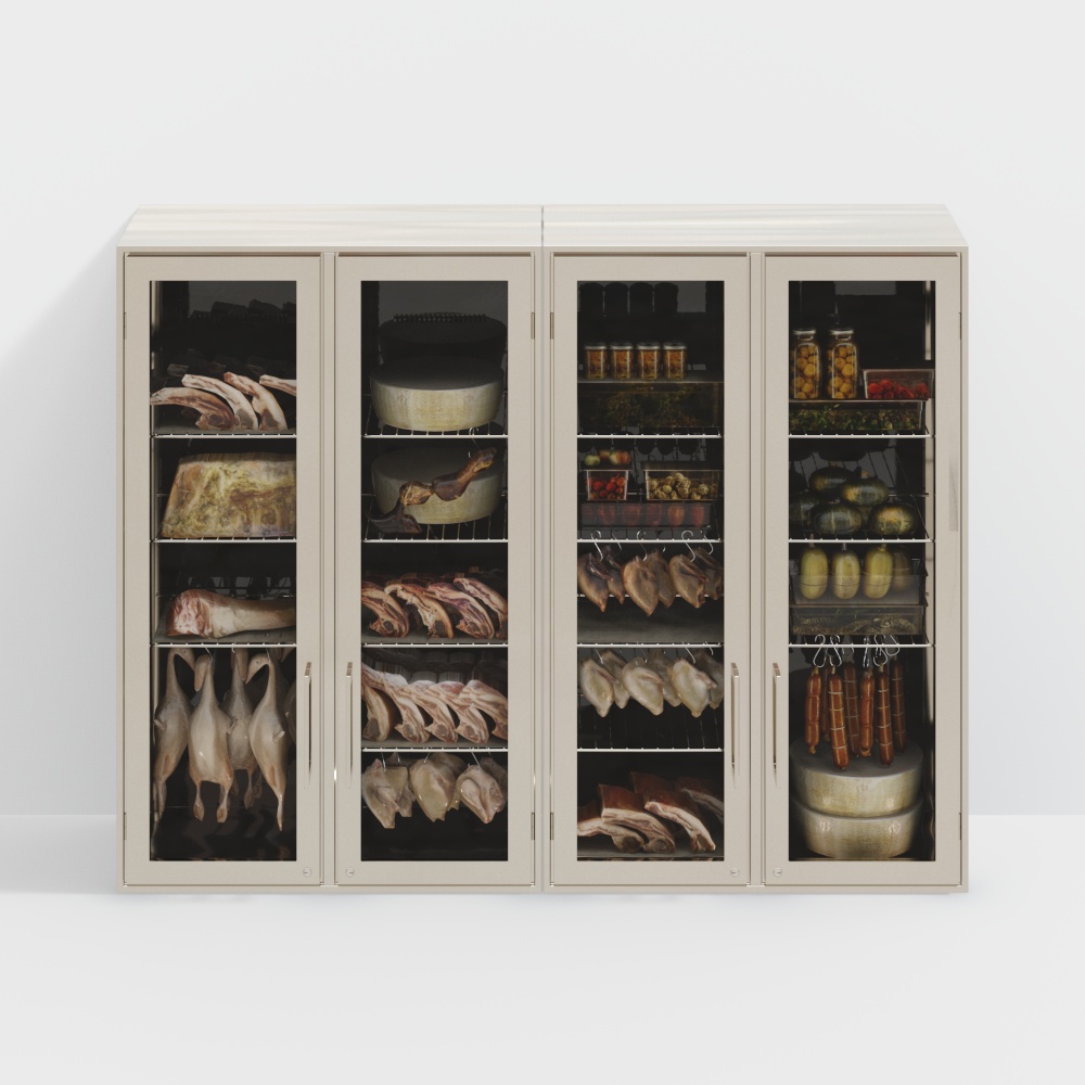 Momofuku Ko fridge Vray
