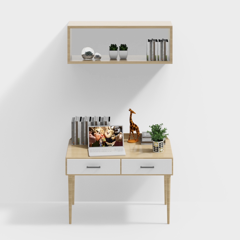 幼稚園の教室オフィスデスクセット