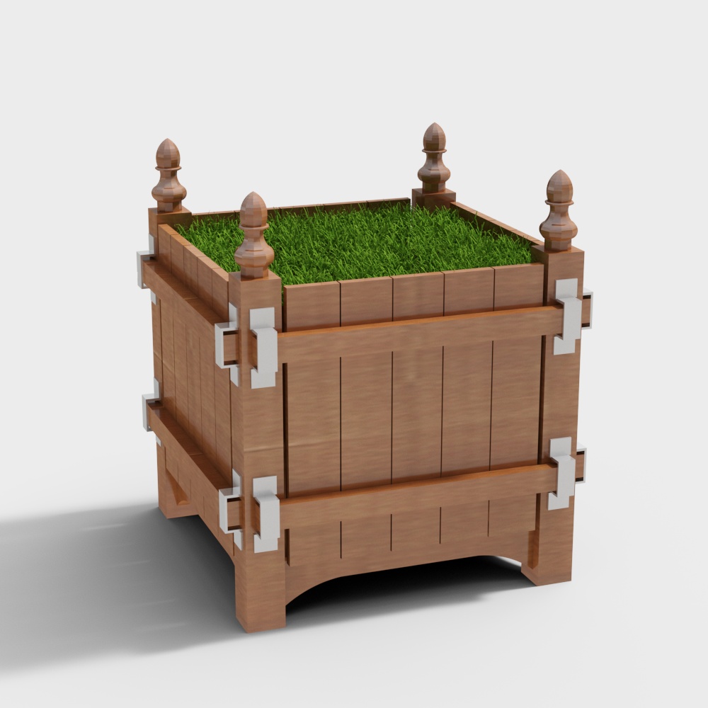 Modern Garden Plants Bed