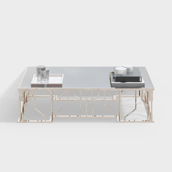 Urban Minimalist Coffee Table 3D model