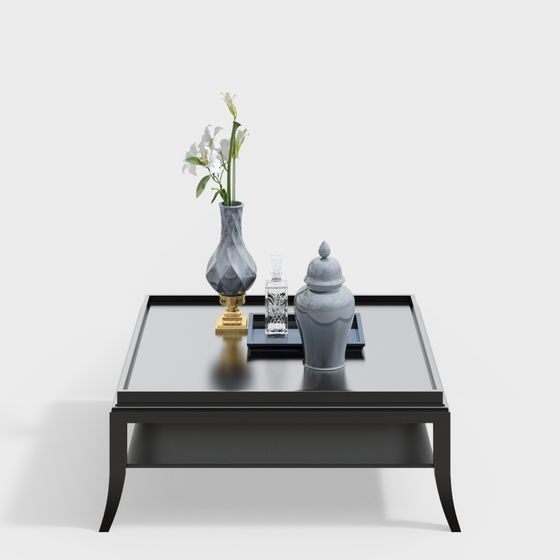 Urban Living Room Coffee Table 3D model