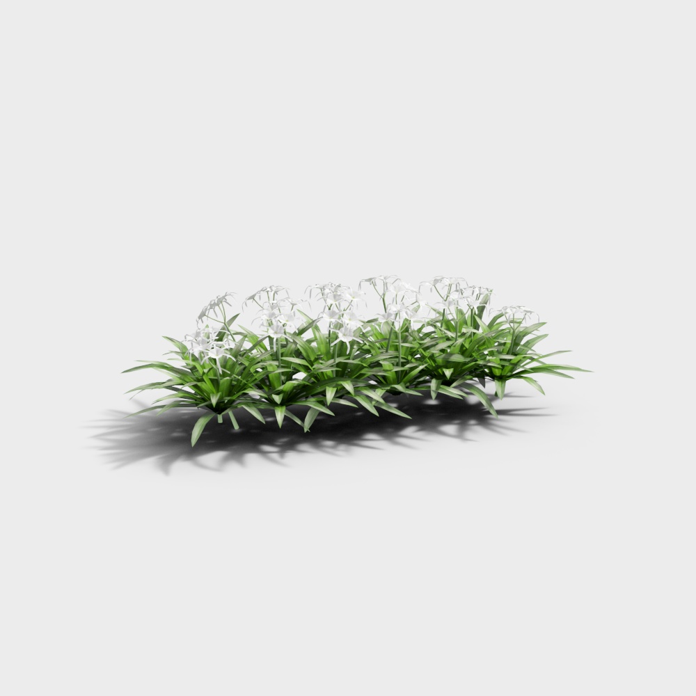 Garden Scenery 3D Model