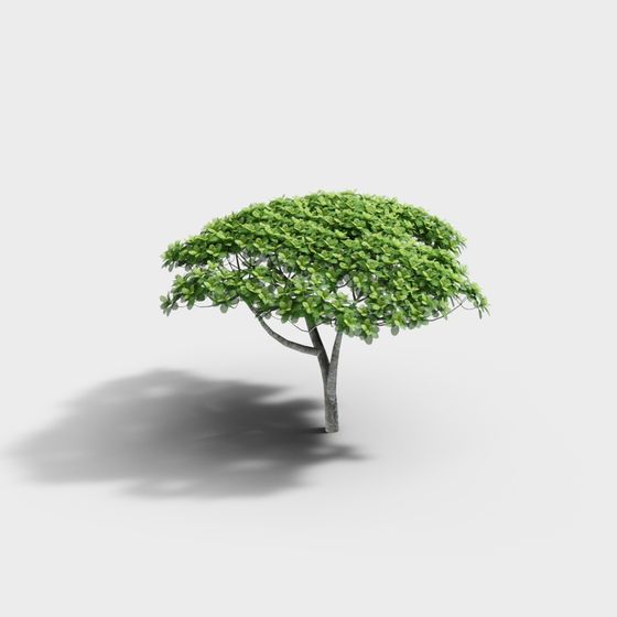 Vibrant 3D Tree Model - Forest Guardian