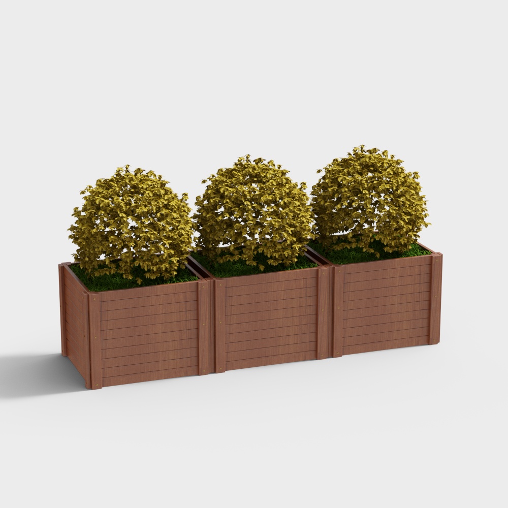 Modern Flower Bed
