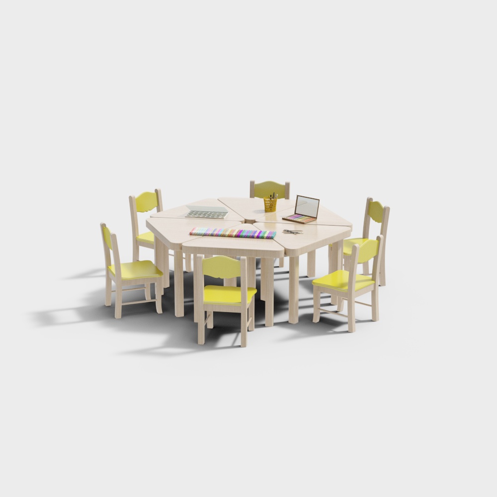 Early Childhood Education Classroom Furniture Set