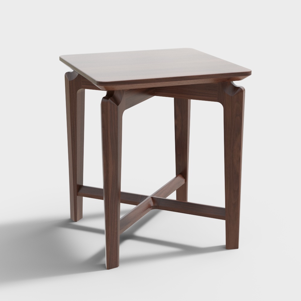 037 Square Stool