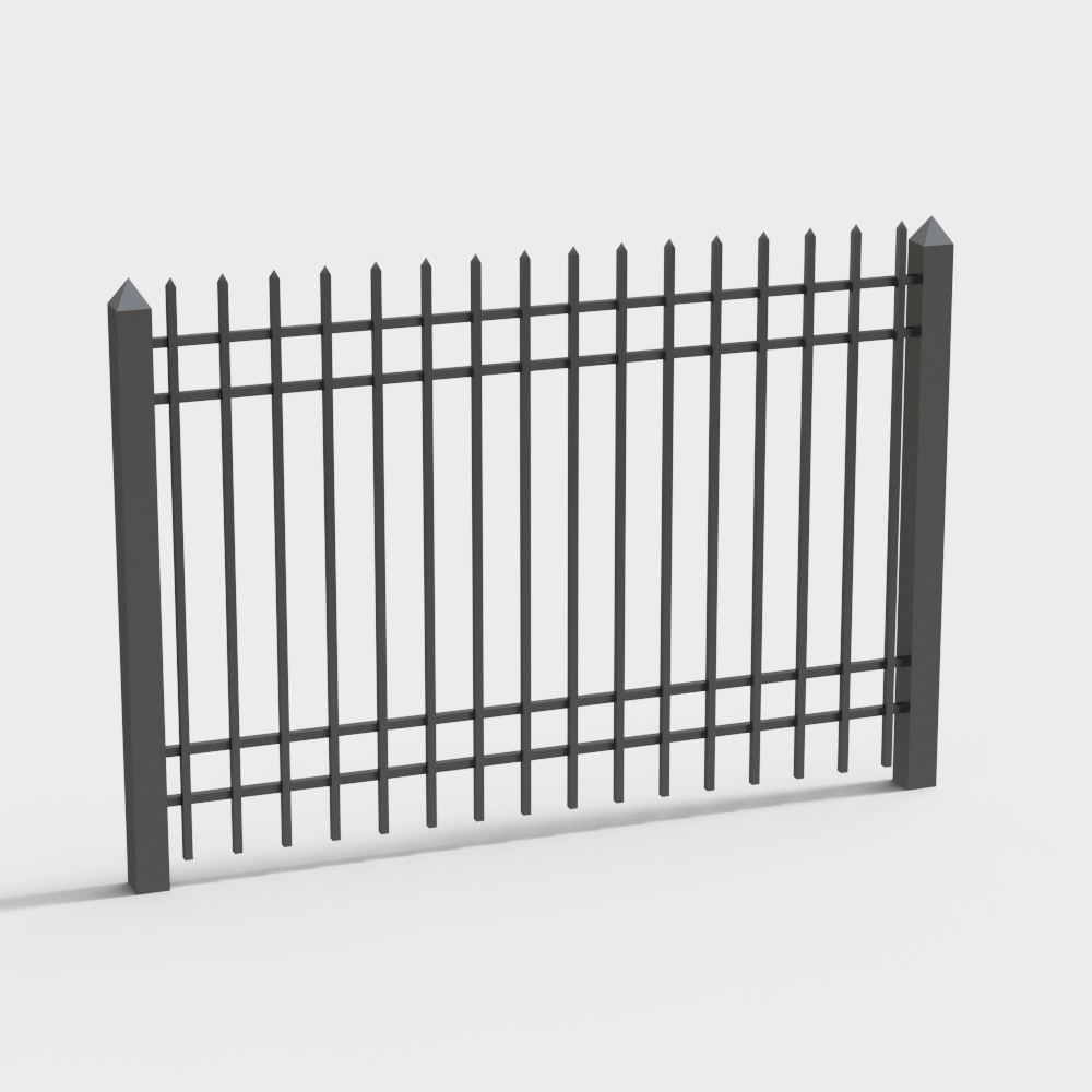Urban Fence 3D model