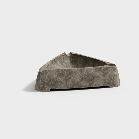Urban Stone Planter 3D model