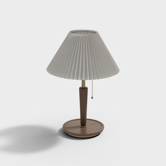 Elegant Minimalist Table Lamp 3D model