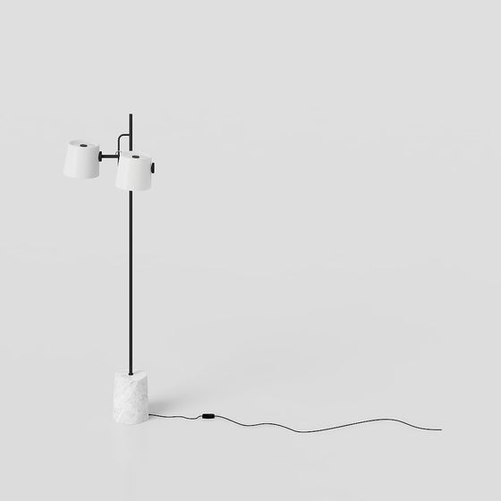 Stylish 3D Floor Lamp Model for Modern Homes