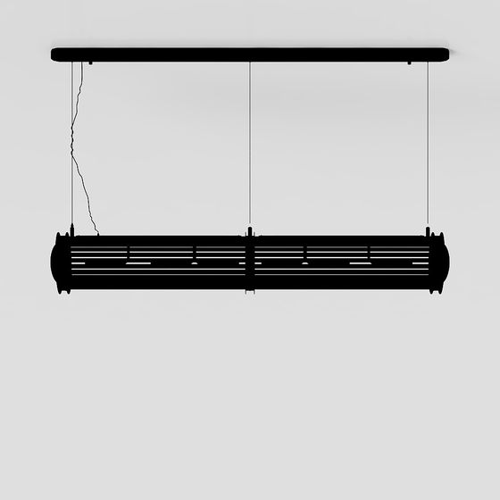 Industrial Pendant Light 3D model