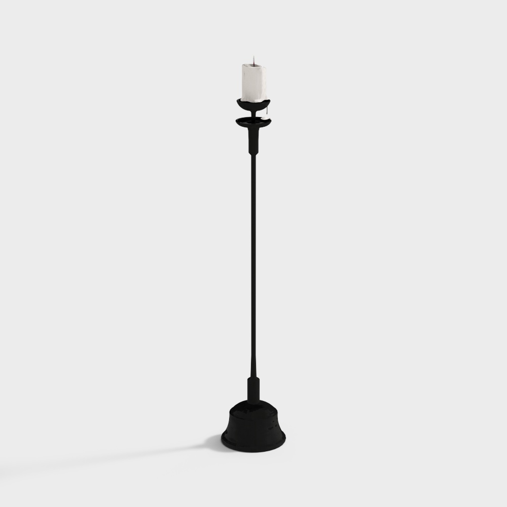 European-Style Candle Stand Lamp