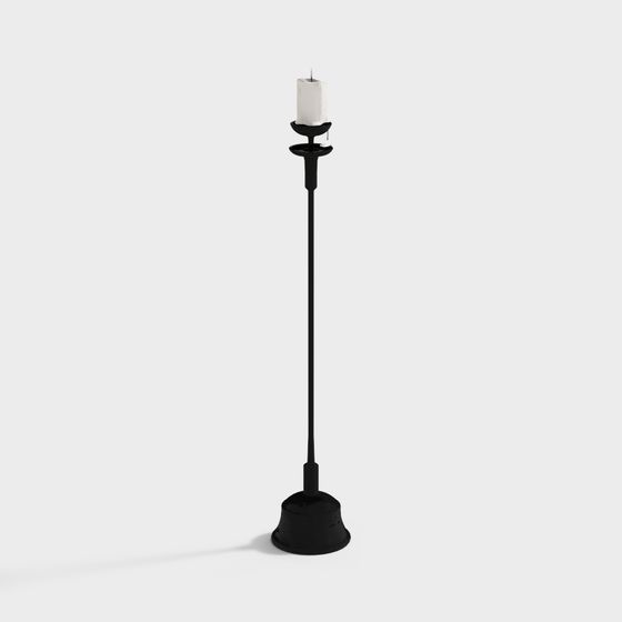 Vintage Candle Holder 3D model