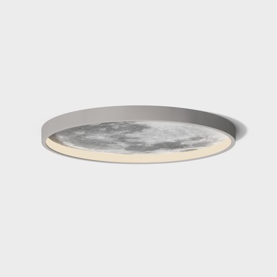 Moonlight Round Lamp 3D model