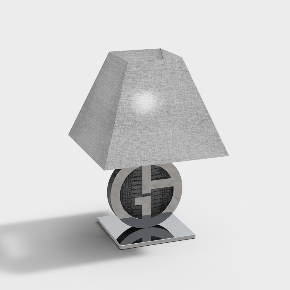 Elegant Minimalist Table Lamp 3D model