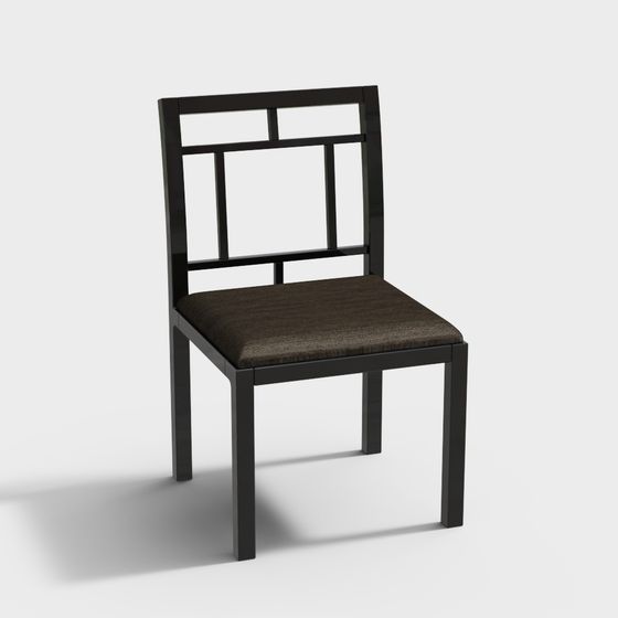 Urban Chair 3D Model - Modern Minimalist Design