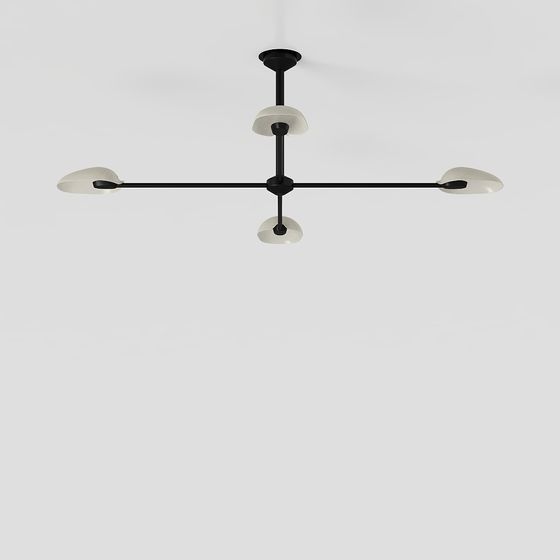Modern Minimalist Pendant Light 3D model