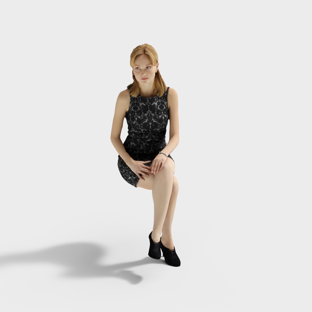 Donna in relax seduta