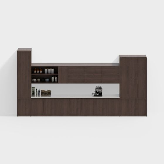 Urban Bar Counter 3D model