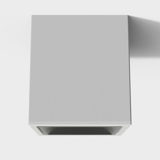 Minimalist Low-Poly Cube 3D model