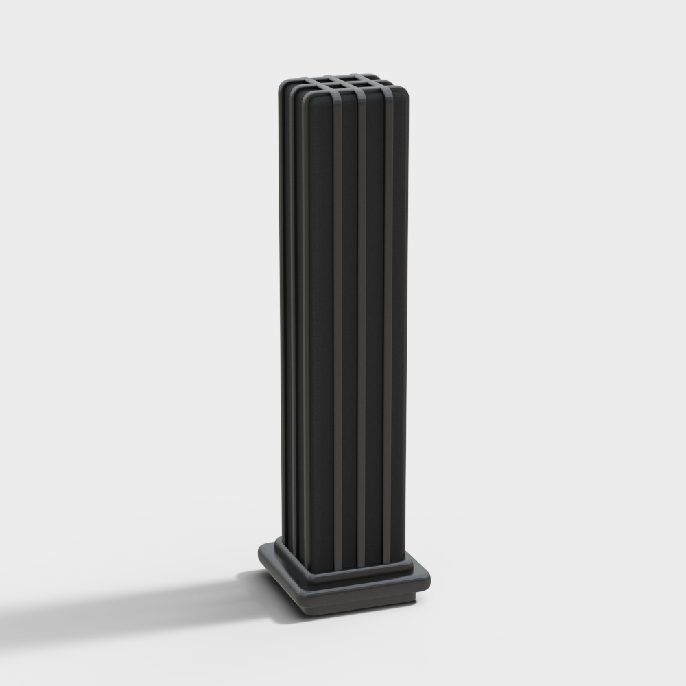 Chinese Outdoor Grille Floor Lamp