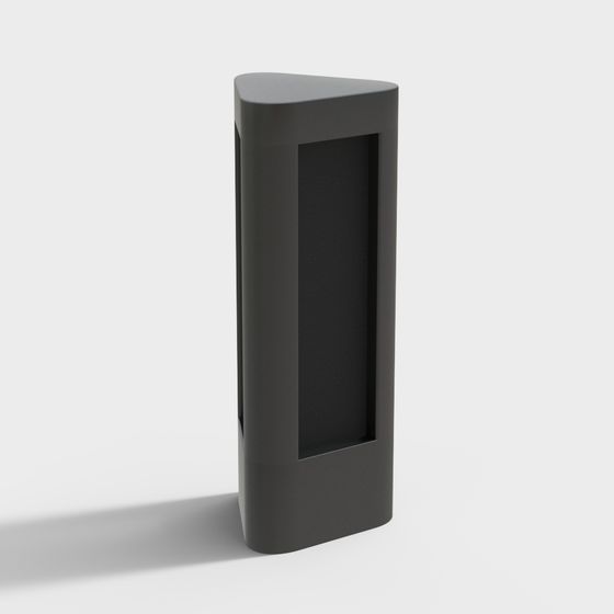 Futuristic Low Poly 3D Model Design