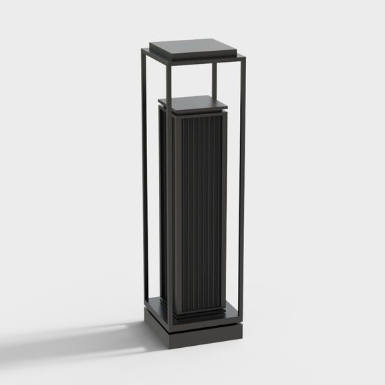 中國戶外格子地燈