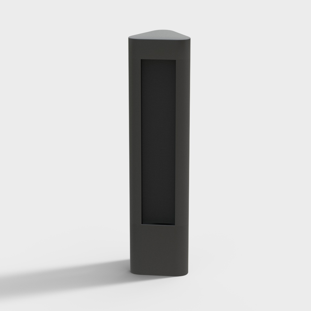 Lampadaire rectangulaire extérieur chinois