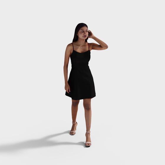 Elegant Woman 3D model