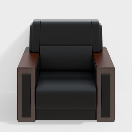 Urban Armchair 3D model for Modern Spaces