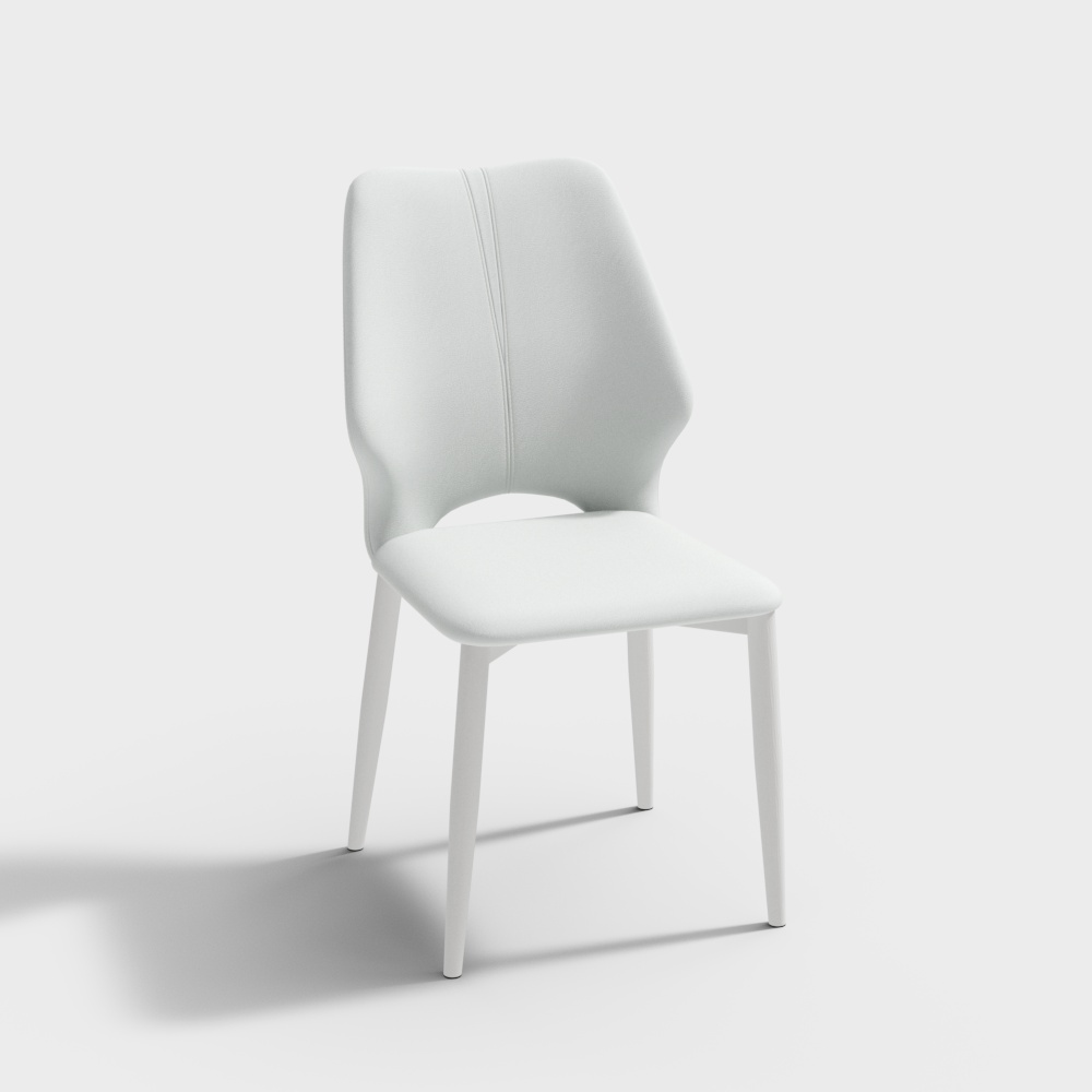 Set Multifunzionale Sedia da Pranzo Stile Crema 0.45m BSNYY3039A